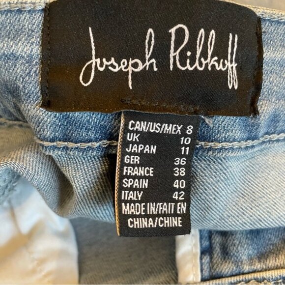Joseph Ribkoff cropped jeans size 8 - Picture 14 of 14